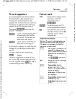 Предварительный просмотр 27 страницы Siemens CX65 User Manual