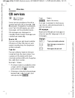 Предварительный просмотр 74 страницы Siemens CX65 User Manual