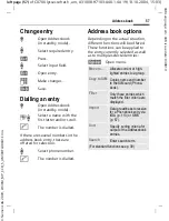 Preview for 57 page of Siemens CX70 Manual