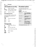 Preview for 60 page of Siemens CX70 Manual