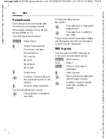 Preview for 68 page of Siemens CX70 Manual