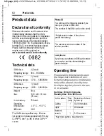 Предварительный просмотр 63 страницы Siemens CX70 Operating Manual