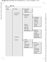 Предварительный просмотр 71 страницы Siemens CX70 Operating Manual