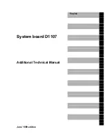 Preview for 5 page of Siemens D1107 Additional Technical Manual