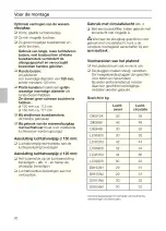 Preview for 20 page of Siemens D8150N1 Installation Instructions Manual