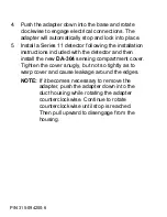 Preview for 4 page of Siemens DB-ADPT Installation Instructions