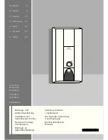 Siemens DE 1113415 Installation And Operating Instructions Manual preview