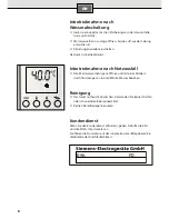 Preview for 8 page of Siemens DE 1821555 Operating Instructions Manual