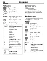 Предварительный просмотр 55 страницы Siemens De inspired C56 User Manual