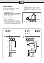 Preview for 9 page of Siemens DE04101 Installation And Operating Instructions Manual