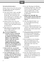 Preview for 2 page of Siemens DE04101M Installation And Operating Instructions Manual