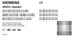 Preview for 27 page of Siemens DELTA i-system 1,1 Komfort 5TC1 505 Operating And Fitting Instructions Manual