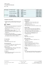 Предварительный просмотр 4 страницы Siemens Delta Profil Series Technical Product Information