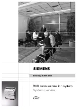 Preview for 11 page of Siemens Desigo RXB Technical Manual