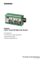 Siemens DF8000 Installation Function & Configuration Commissioning Safety Regulations preview