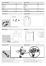 Preview for 8 page of Siemens DG 10502 Operating And Installation Instructions