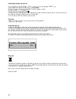 Preview for 30 page of Siemens DG10025 Assembly And Operating Instructions Manual