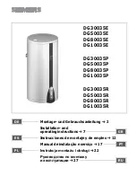 Siemens DG10035E Installation And Operating Instructions Manual preview