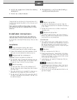 Preview for 9 page of Siemens DH 12400 Installation And Operating Instructions Manual