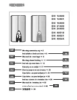 Siemens DH 12400DH 12401DH 18400 Installation Instructions Manual preview