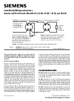 Siemens DI-3 Installation/Wiring Instructions preview