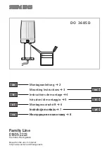 Preview for 1 page of Siemens DO 3685D Mounting Instructions