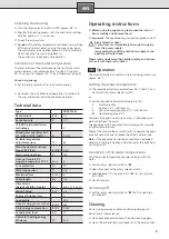 Preview for 9 page of Siemens DO0570CM Installation And Operating Instructions Manual