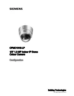 Siemens DOME COLOUR CFMC1315-LP Configuration preview