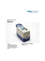 Preview for 1 page of Siemens Drager medical Carina Instructions For Use Manual