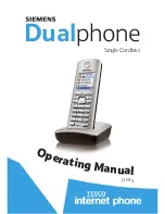 Siemens Dualphone DP45 Operating Manual preview