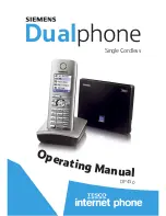 Siemens Dualphone DP450 Operating Manual предпросмотр