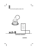 Siemens Echomax XCT-8 Instruction Manual preview