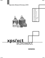 Siemens Echomax XCT Series Operation Manual preview