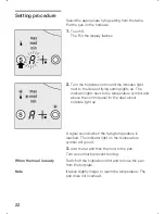 Предварительный просмотр 22 страницы Siemens EF 83H Series Instruction Manual