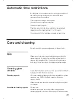 Preview for 23 page of Siemens EF 83P Series Instruction Manual