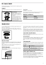 Предварительный просмотр 5 страницы Siemens EG20158EU Instruction Manual