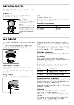 Предварительный просмотр 11 страницы Siemens EG20158EU Instruction Manual