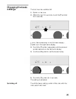 Предварительный просмотр 25 страницы Siemens EH.85DB11E Instruction Manual