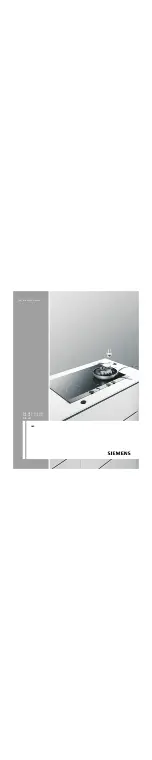 Siemens EH6..ME2 series Instruction Manual preview