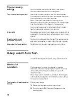 Preview for 18 page of Siemens EH70S501E Instruction Manual