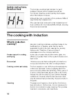 Предварительный просмотр 12 страницы Siemens EH765501GBR Instruction Manual