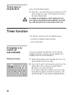 Предварительный просмотр 20 страницы Siemens EH765501GBR Instruction Manual