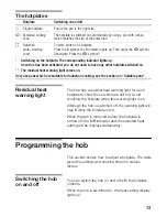 Preview for 13 page of Siemens EI675MB31E Instruction Manual