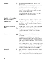 Предварительный просмотр 6 страницы Siemens EMWK9600.0J Instruction Manual