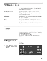 Предварительный просмотр 49 страницы Siemens EMWK9800.0M Instruction Manual