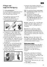 Предварительный просмотр 17 страницы Siemens EQ.5 Extra Class Instruction Manual