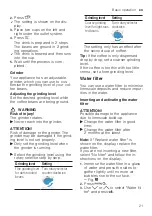 Preview for 21 page of Siemens EQ.500 classic TP5 Series User Manual