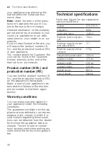 Preview for 38 page of Siemens EQ.500 classic TP5 Series User Manual