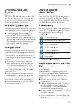 Preview for 223 page of Siemens EQ.500 classic TP5 Series User Manual