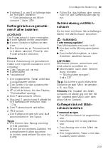 Preview for 229 page of Siemens EQ.500 classic TP5 Series User Manual